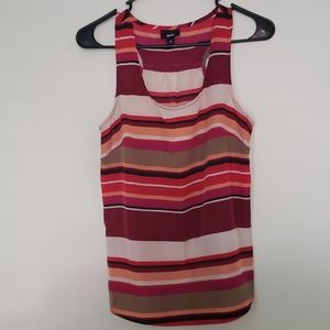 Women's Racerback Striped Blouse